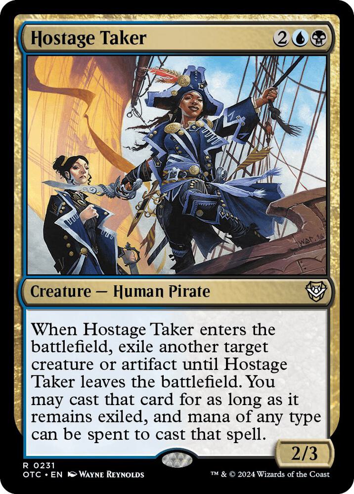 Hostage Taker (231) [Outlaws of Thunder Junction Commander]