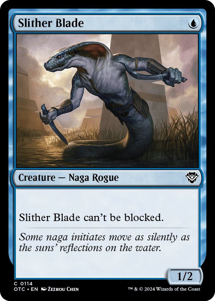 Slither Blade (114) [Outlaws of Thunder Junction Commander]