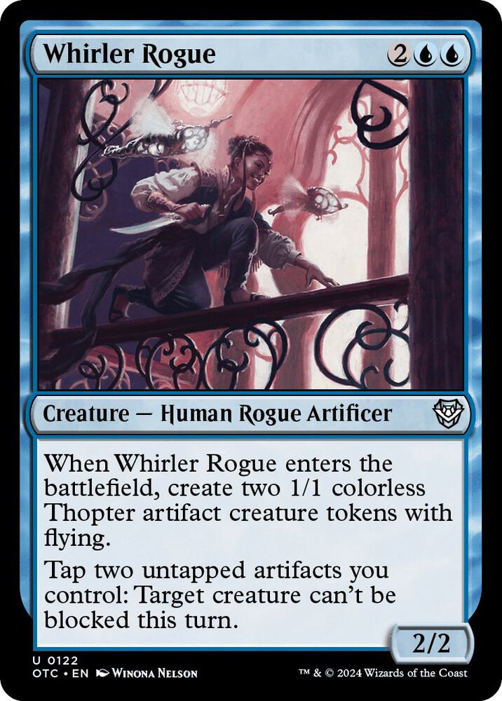 Whirler Rogue (122) [Outlaws of Thunder Junction Commander]