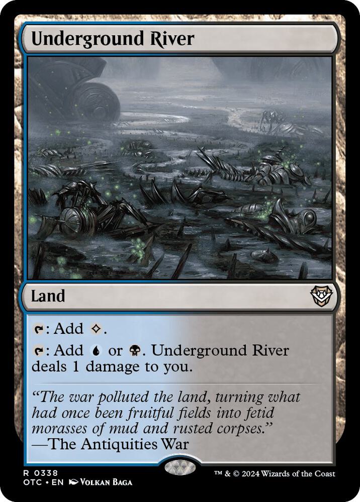 Underground River (338) [Outlaws of Thunder Junction Commander]