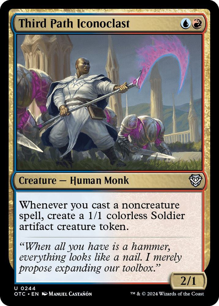 Third Path Iconoclast (244) [Outlaws of Thunder Junction Commander]