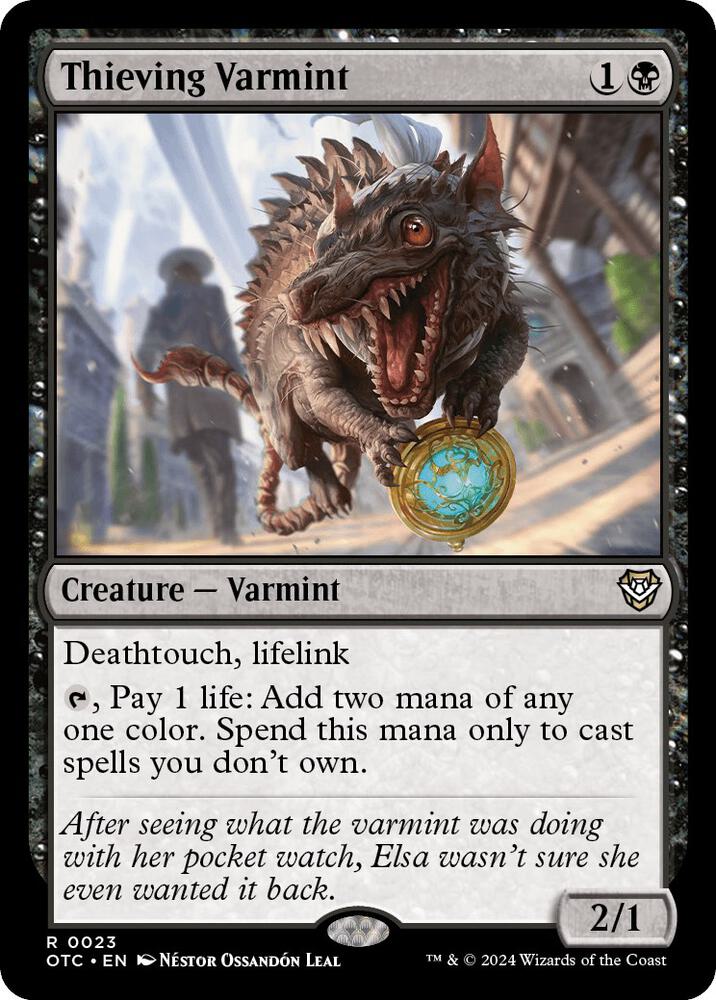 Thieving Varmint (23) [Outlaws of Thunder Junction Commander]