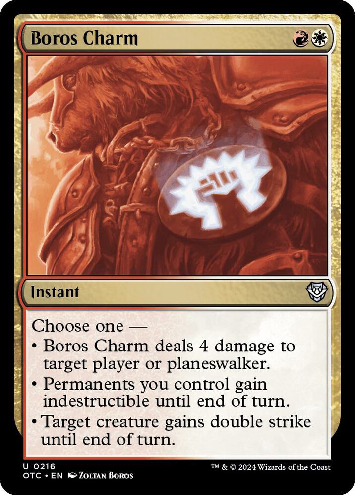Boros Charm (216) [Outlaws of Thunder Junction Commander]