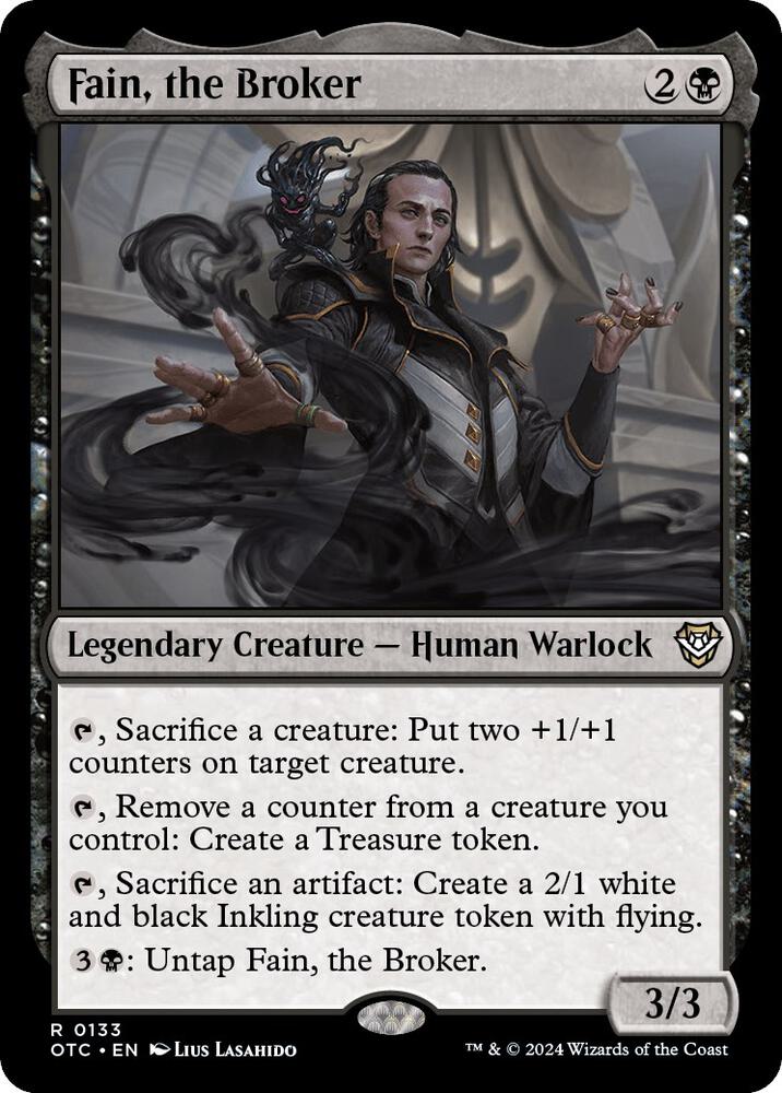 Fain, the Broker (133) [Outlaws of Thunder Junction Commander]