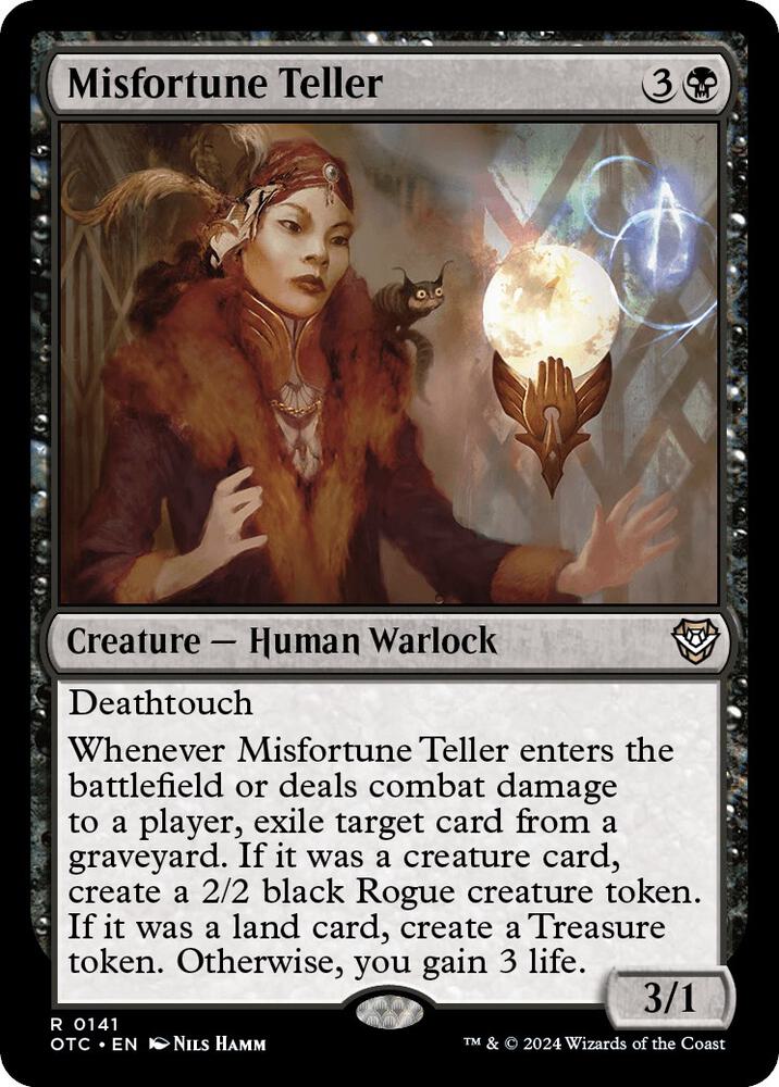 Misfortune Teller (141) [Outlaws of Thunder Junction Commander]