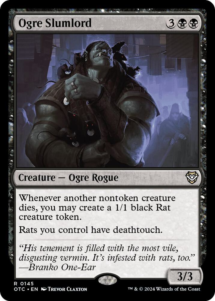 Ogre Slumlord (145) [Outlaws of Thunder Junction Commander]