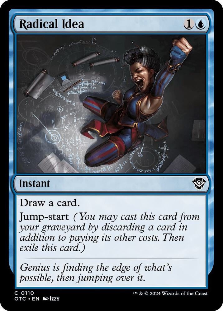 Radical Idea (110) [Outlaws of Thunder Junction Commander]
