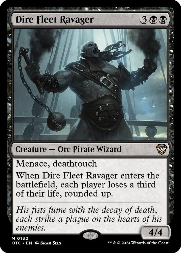 Dire Fleet Ravager (132) [Outlaws of Thunder Junction Commander]