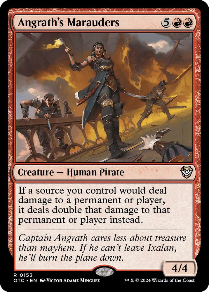 Angrath's Marauders (153) [Outlaws of Thunder Junction Commander]