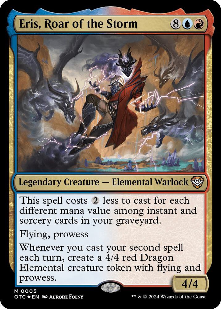 Eris, Roar of the Storm (5) [Outlaws of Thunder Junction Commander]