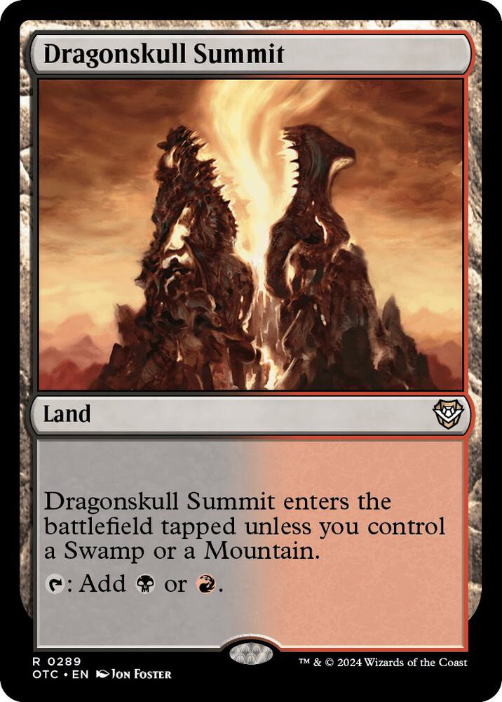 Dragonskull Summit (289) [Outlaws of Thunder Junction Commander]