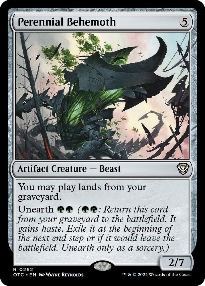 Perennial Behemoth (262) [Outlaws of Thunder Junction Commander]