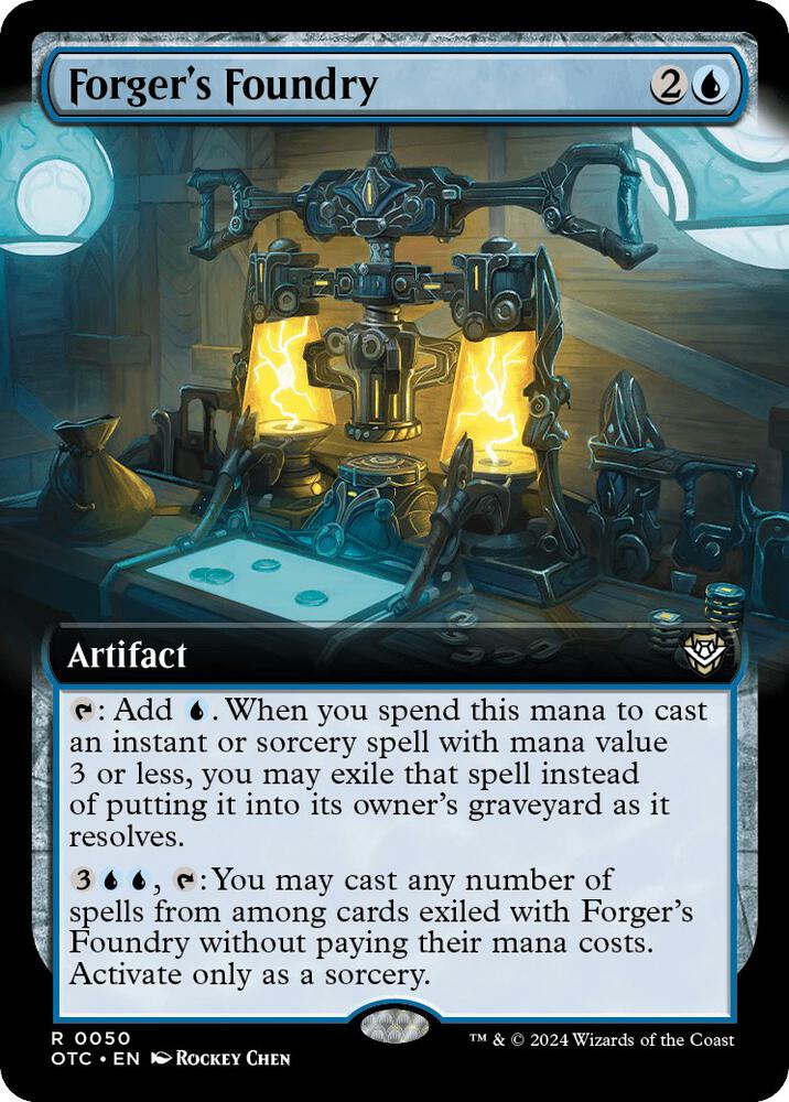 Forger's Foundry (Extended Art) (50) [Outlaws of Thunder Junction Commander]