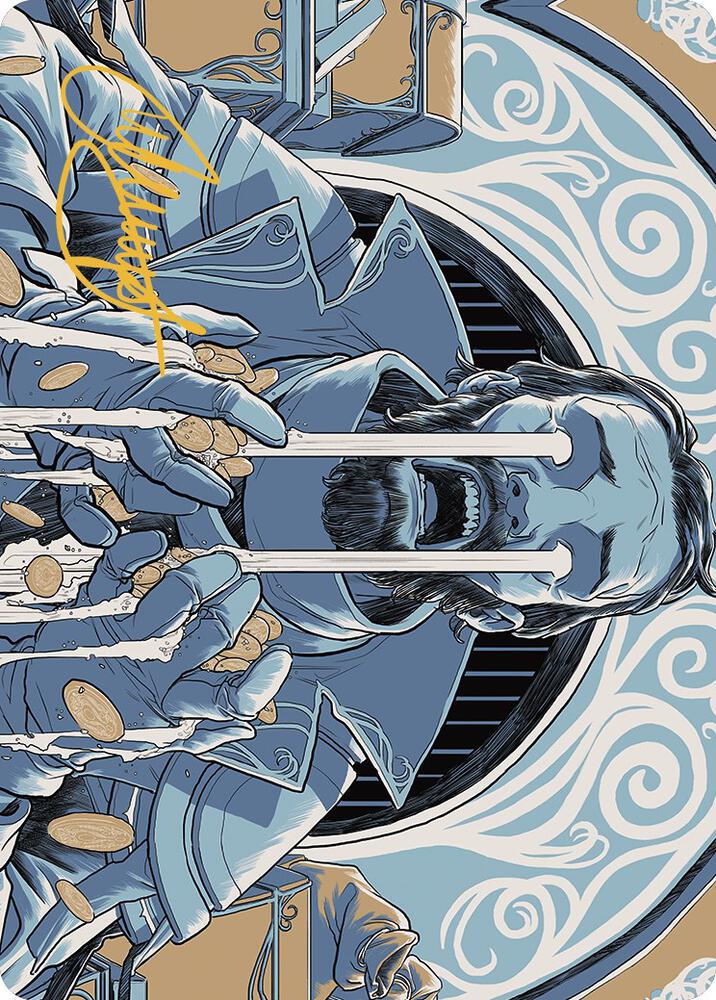 Archive Trap Art Card (Gold-Stamped Signature) (38) [Outlaws of Thunder Junction Art Series]