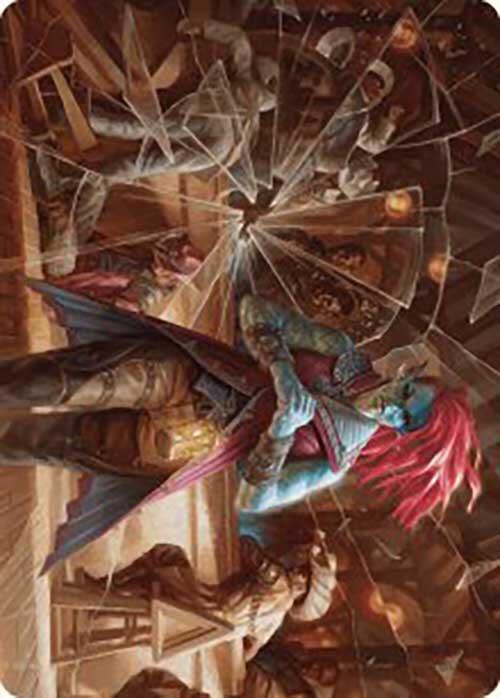 Obeka, Splitter of Seconds Art Card (28) [Outlaws of Thunder Junction Art Series]