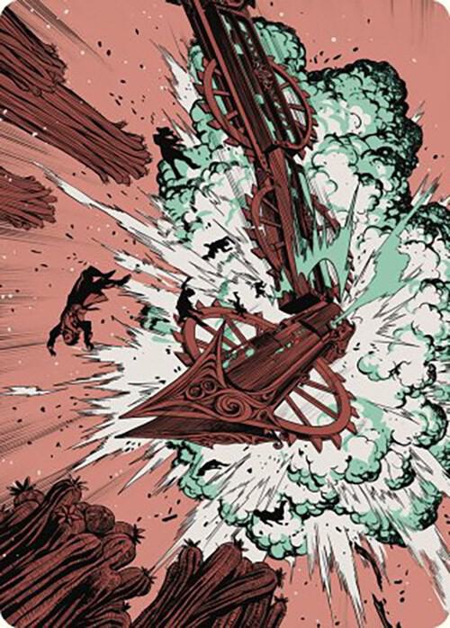 Decimate Art Card (44) [Outlaws of Thunder Junction Art Series]