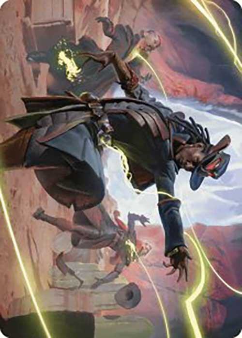 Lilah, Undefeated Slickshot Art Card (26) [Outlaws of Thunder Junction Art Series]