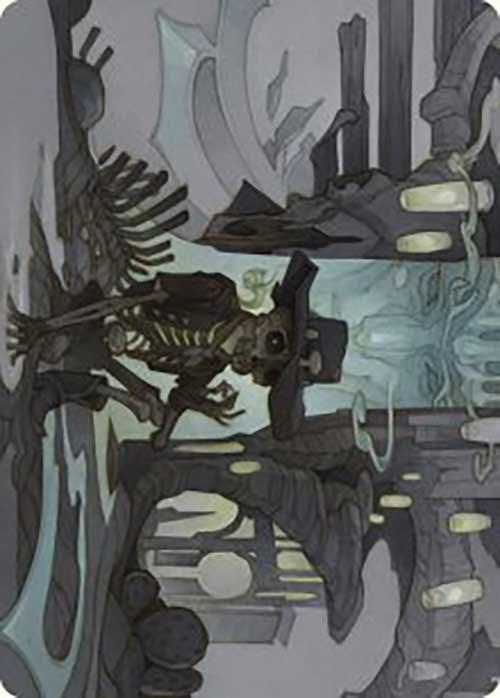 Tinybones Joins Up Art Card (9) [Outlaws of Thunder Junction Art Series]