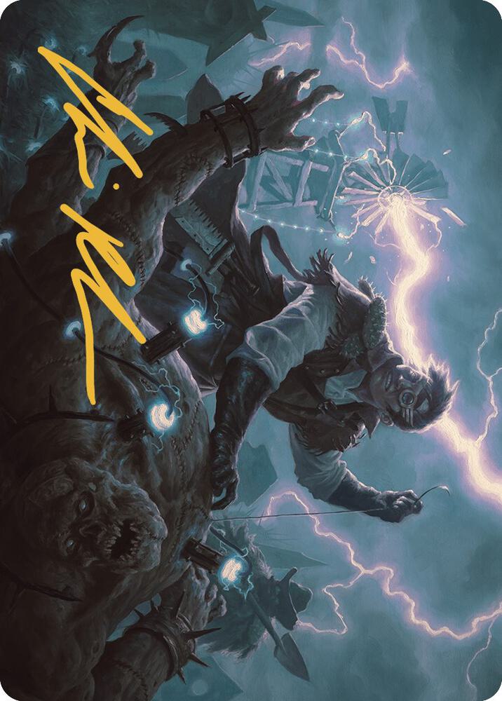 Geralf, the Fleshwright Art Card (Gold-Stamped Signature) (5) [Outlaws of Thunder Junction Art Series]