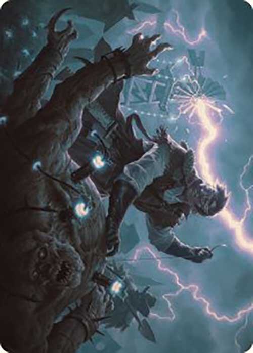 Geralf, the Fleshwright Art Card (5) [Outlaws of Thunder Junction Art Series]