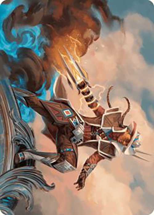 Annie Flash, the Veteran Art Card (17) [Outlaws of Thunder Junction Art Series]