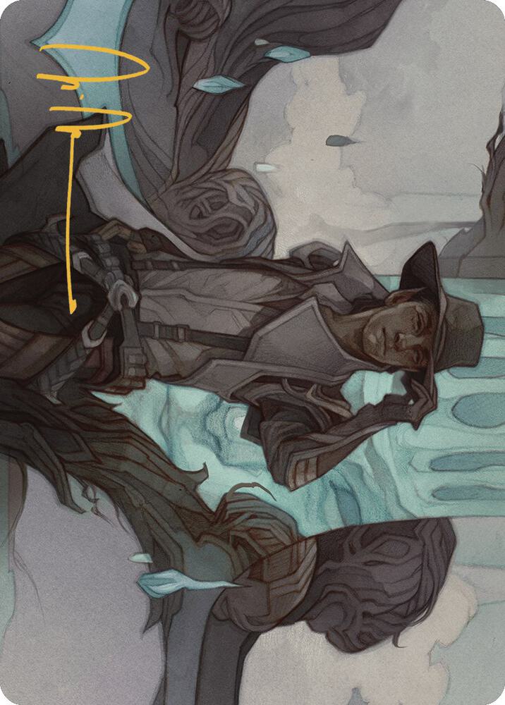 Kellan Joins Up Art Card (Gold-Stamped Signature) (23) [Outlaws of Thunder Junction Art Series]