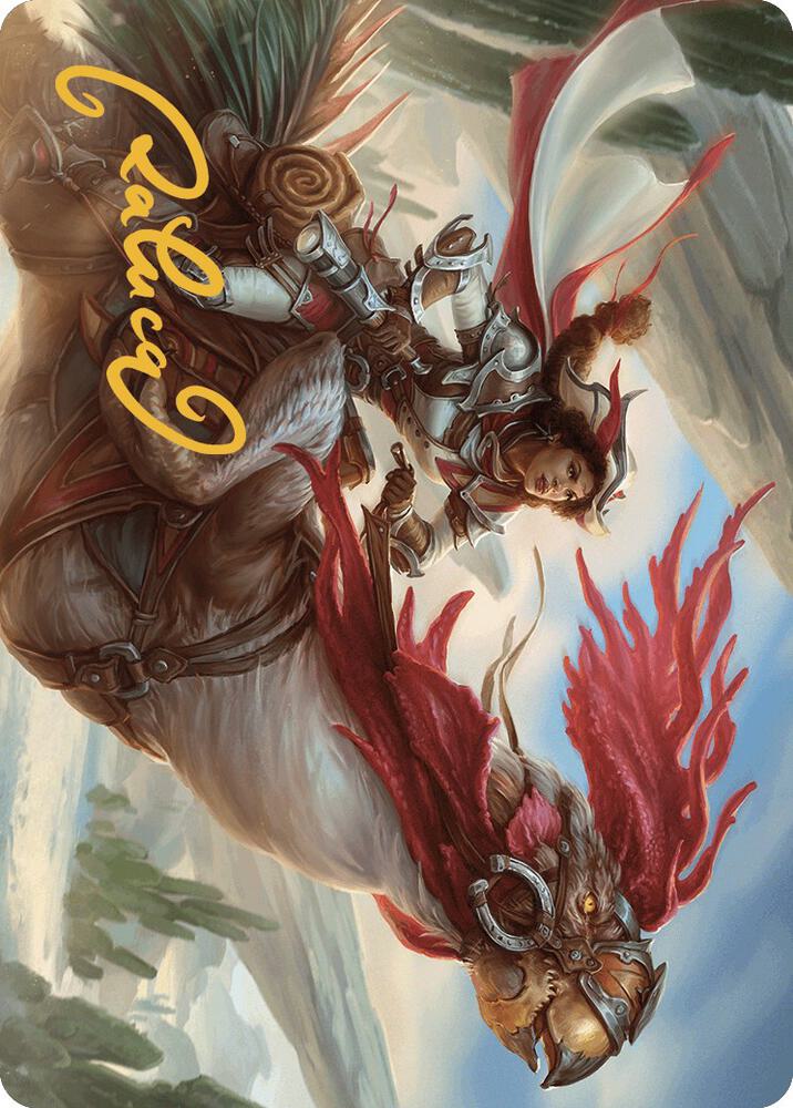 Frontier Seeker Art Card (Gold-Stamped Signature) (2) [Outlaws of Thunder Junction Art Series]