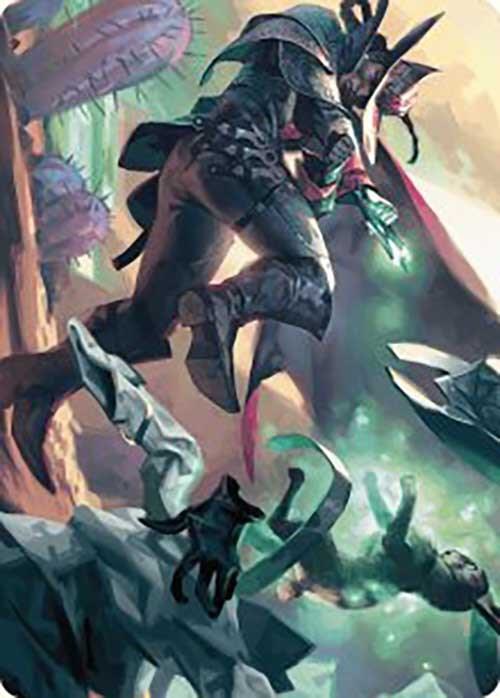 Metamorphic Blast Art Card (7) [Outlaws of Thunder Junction Art Series]