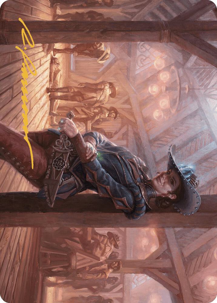 Marchesa, Dealer of Death Art Card (Gold-Stamped Signature) (27) [Outlaws of Thunder Junction Art Series]