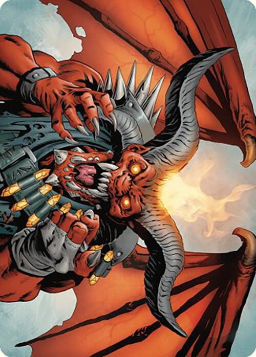 Rakdos, the Muscle Art Card (53) [Outlaws of Thunder Junction Art Series]