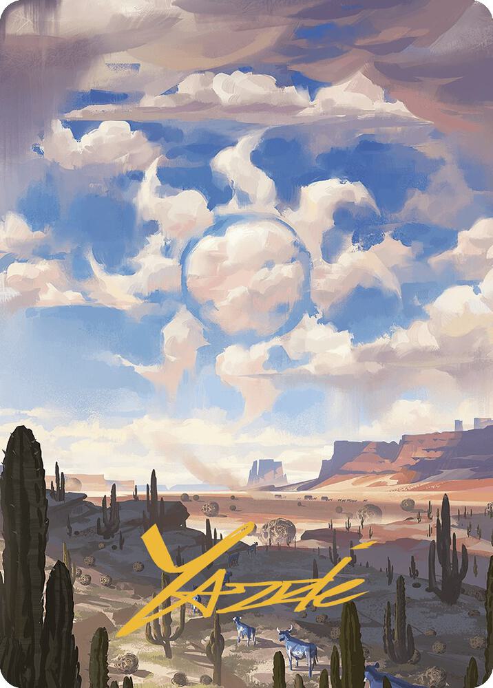 Plains Art Card (Gold-Stamped Signature) (36) [Outlaws of Thunder Junction Art Series]