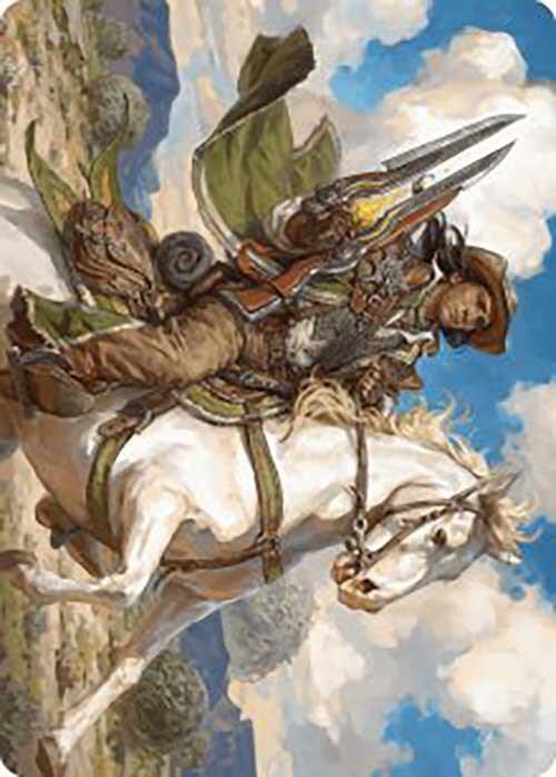 Wylie Duke, Atiin Hero Art Card (35) [Outlaws of Thunder Junction Art Series]