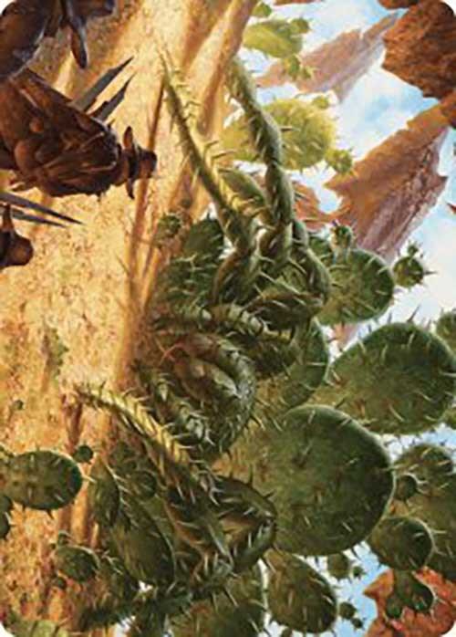 Cactarantula Art Card (12) [Outlaws of Thunder Junction Art Series]