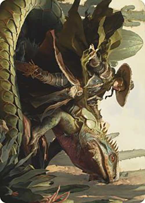 Outcaster Trailblazer Art Card (14) [Outlaws of Thunder Junction Art Series]
