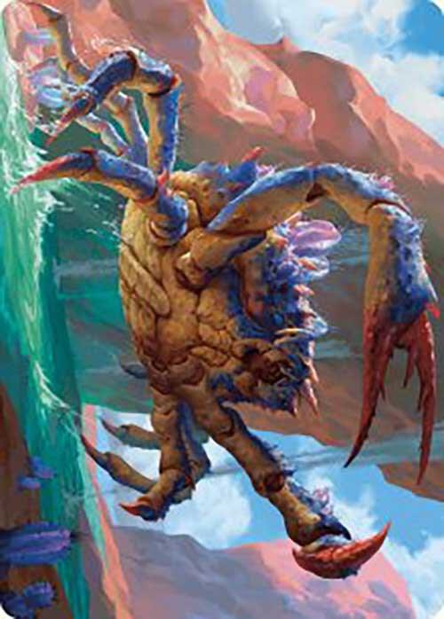 Canyon Crab Art Card (4) [Outlaws of Thunder Junction Art Series]
