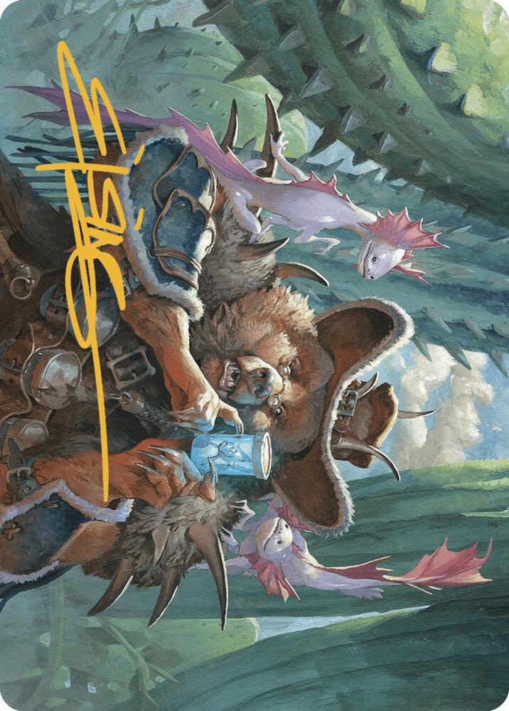 Doc Aurlock, Grizzled Genius Art Card (Gold-Stamped Signature) (21) [Outlaws of Thunder Junction Art Series]