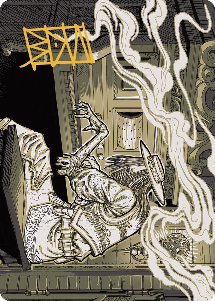 Vanishing Verse Art Card (Gold-Stamped Signature) (48) [Outlaws of Thunder Junction Art Series]