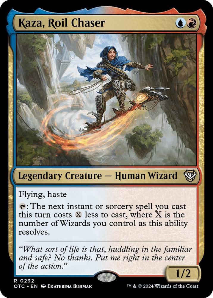Kaza, Roil Chaser (232) [Outlaws of Thunder Junction Commander]