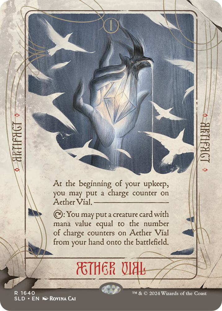 Aether Vial (1640) [Secret Lair Drop]