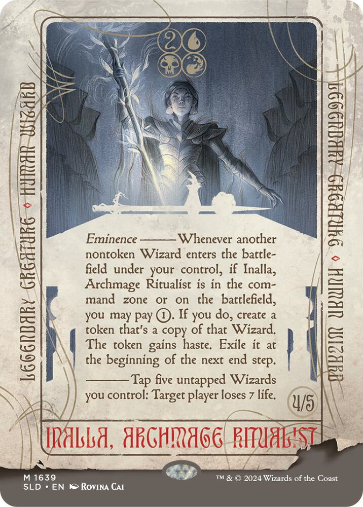 Inalla, Archmage Ritualist (1639) [Secret Lair Drop]