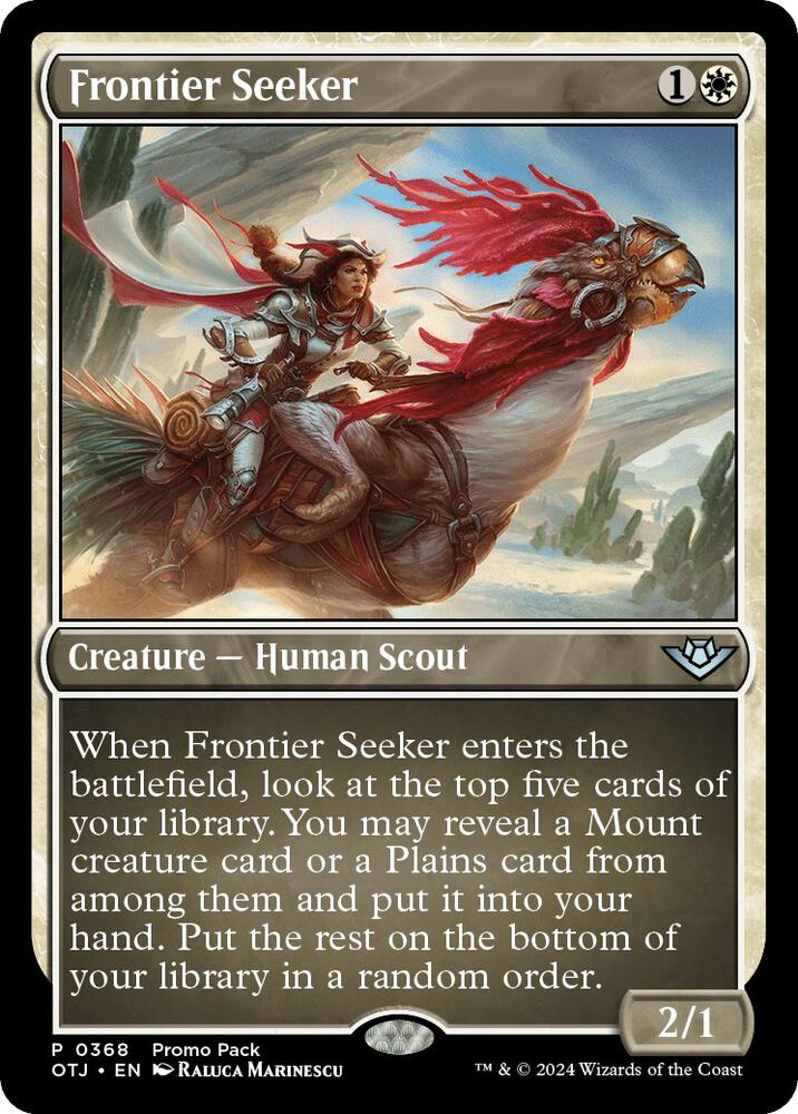 Frontier Seeker (368) [Outlaws of Thunder Junction Promos]