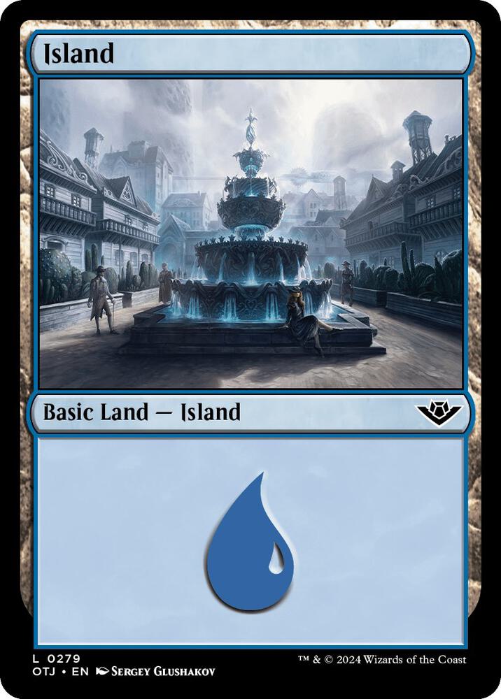 Island (0279) [Outlaws of Thunder Junction]
