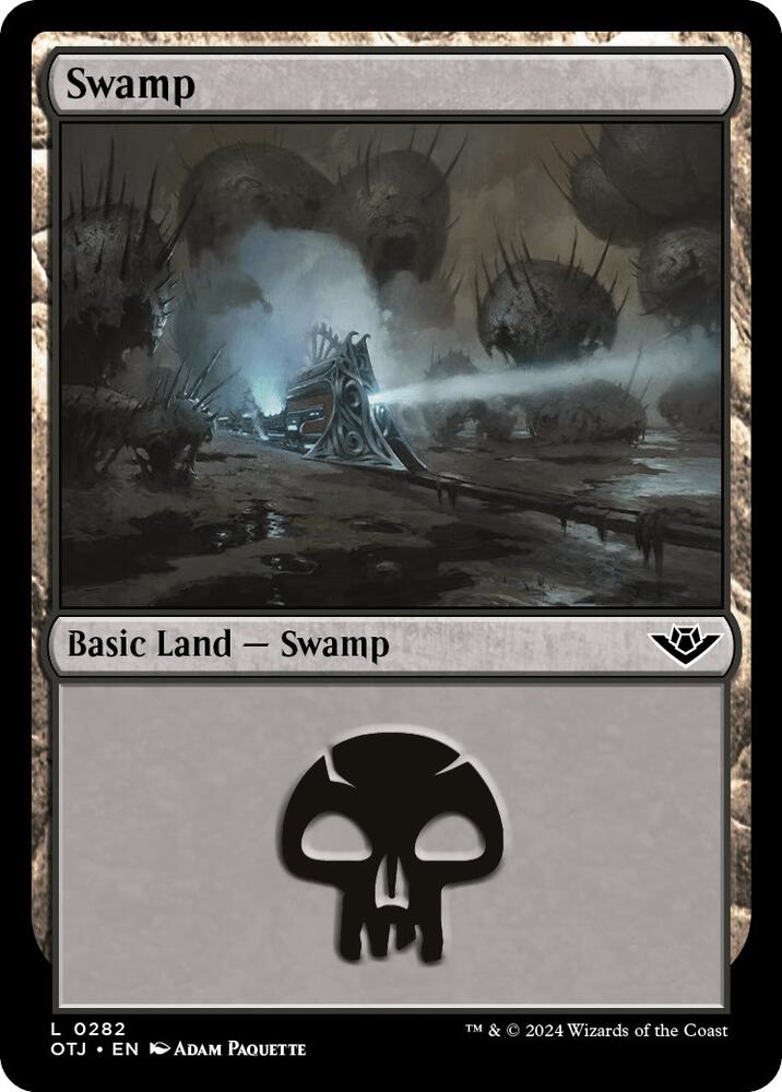 Swamp (0282) [Outlaws of Thunder Junction]