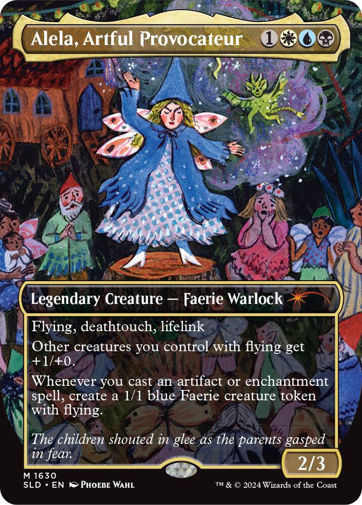 Alela, Artful Provocateur (1630) [Secret Lair Drop]