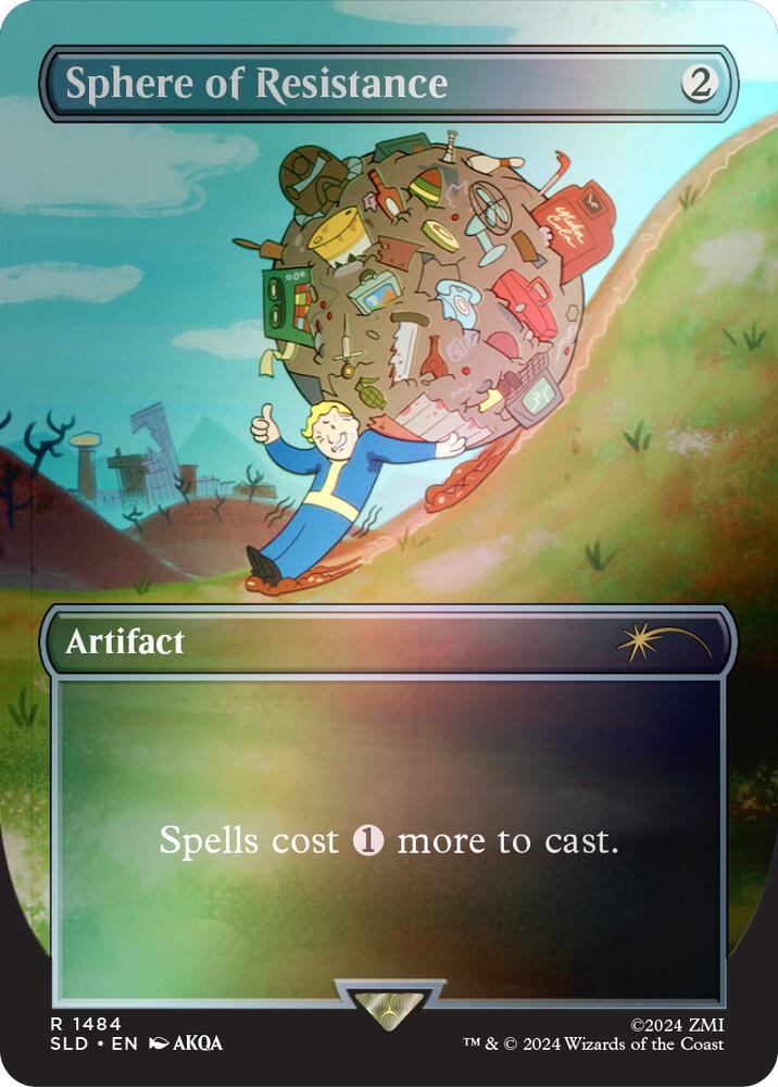 Sphere of Resistance (Rainbow Foil) (1484) [Secret Lair Drop]