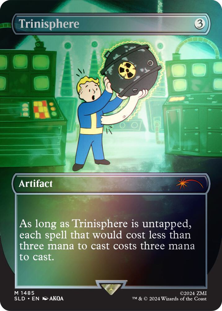 Trinisphere (Rainbow Foil) (1485) [Secret Lair Drop]