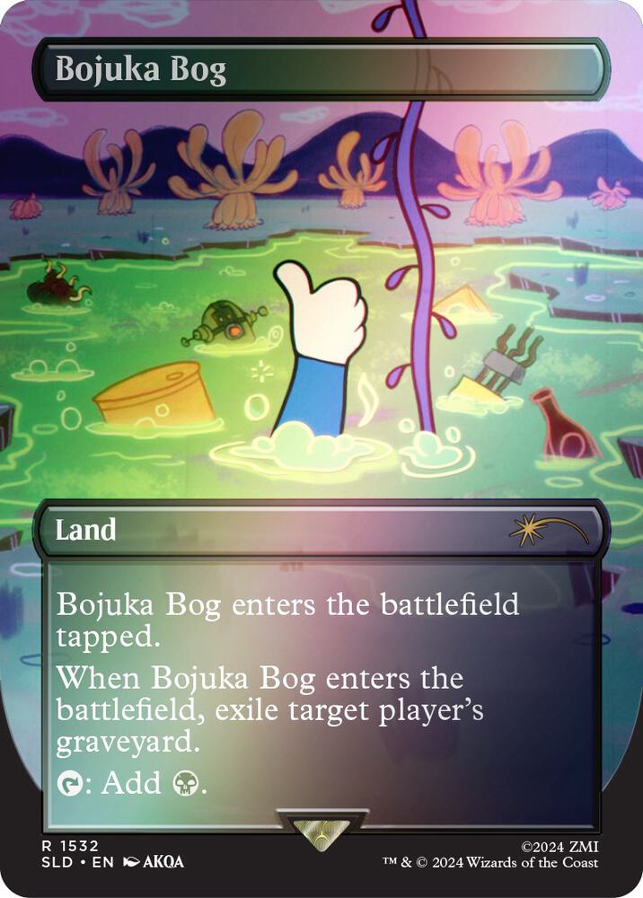 Bojuka Bog (Rainbow Foil) (1532) [Secret Lair Drop]