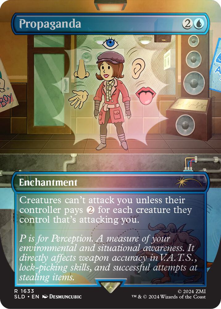 Propaganda (1633) (Rainbow Foil) [Secret Lair Drop]