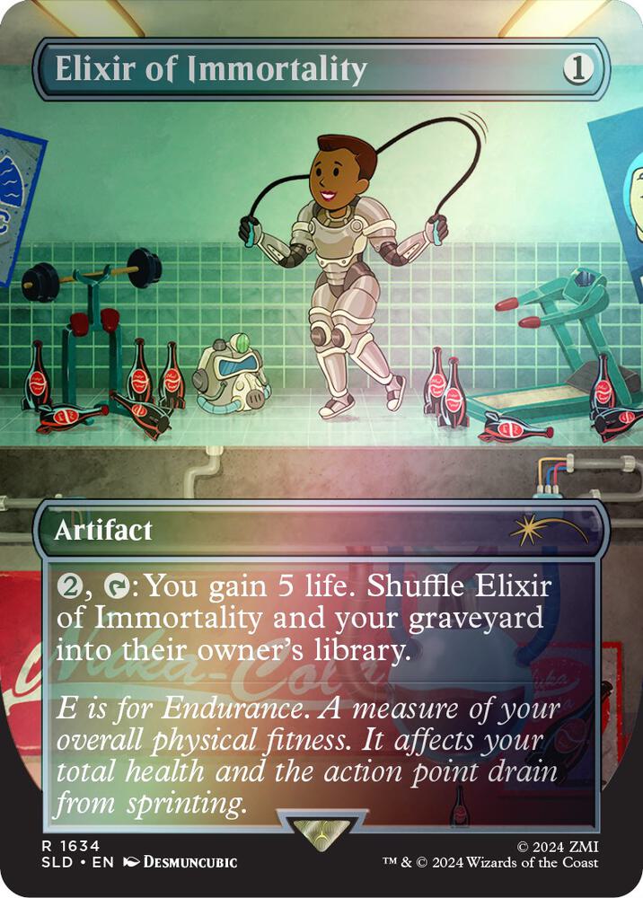 Elixir of Immortality (Rainbow Foil) (1634) [Secret Lair Drop]