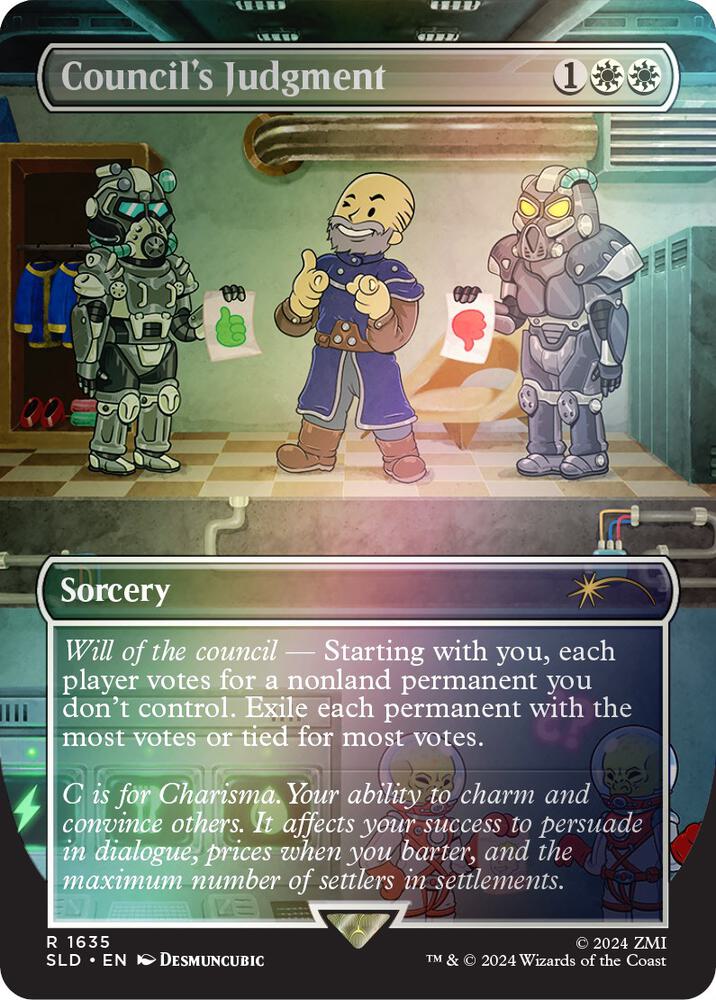 Council's Judgment (1635) (Rainbow Foil) [Secret Lair Drop]